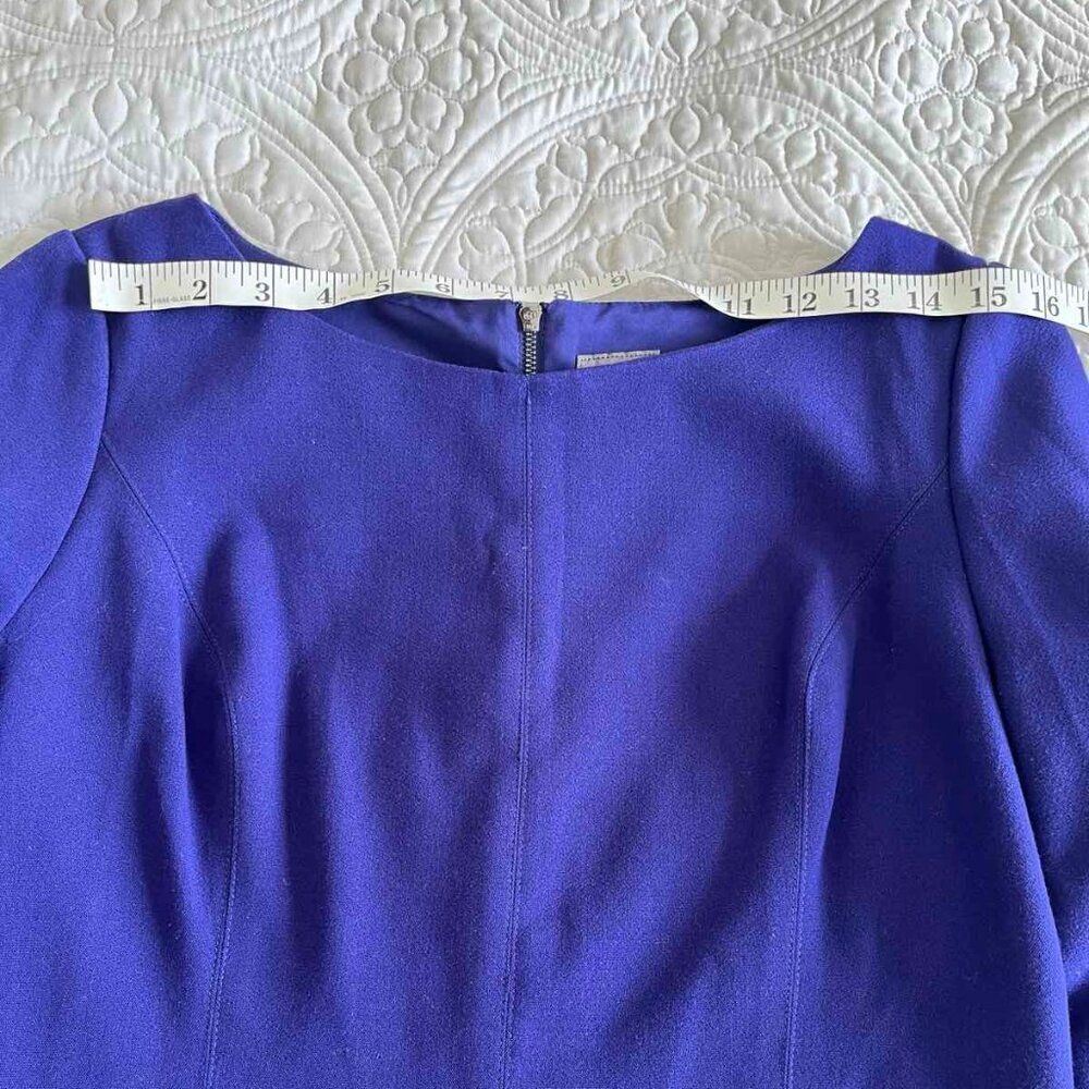 Vince Camuto Women's purple Dress 3/4 Sleeve size 14 - Picture 12 of 13